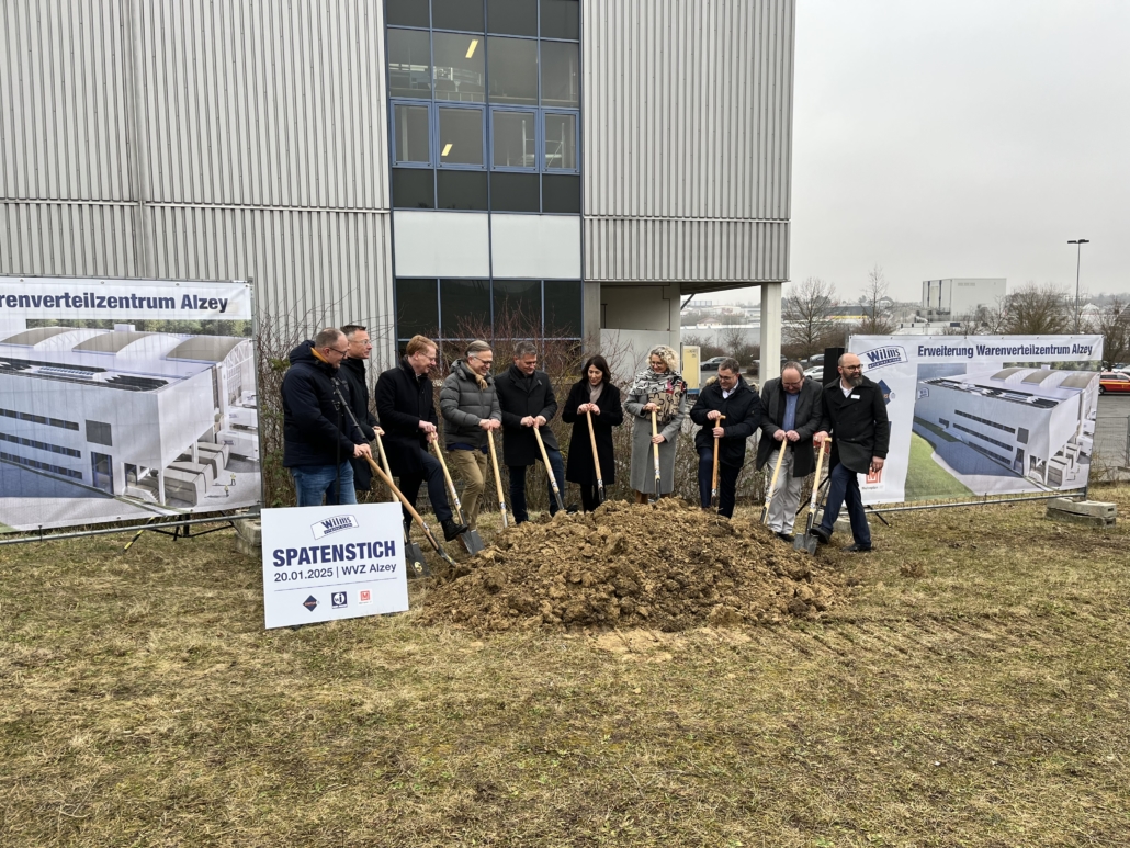 Spatenstich in Alzey!